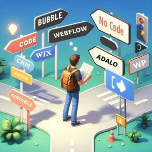 L'importance de choisir la bonne plateforme No Code