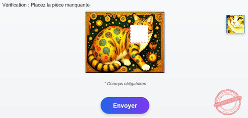 Notre générateur de puzzle CAPTCHA qui allie côté ludique et sécurité